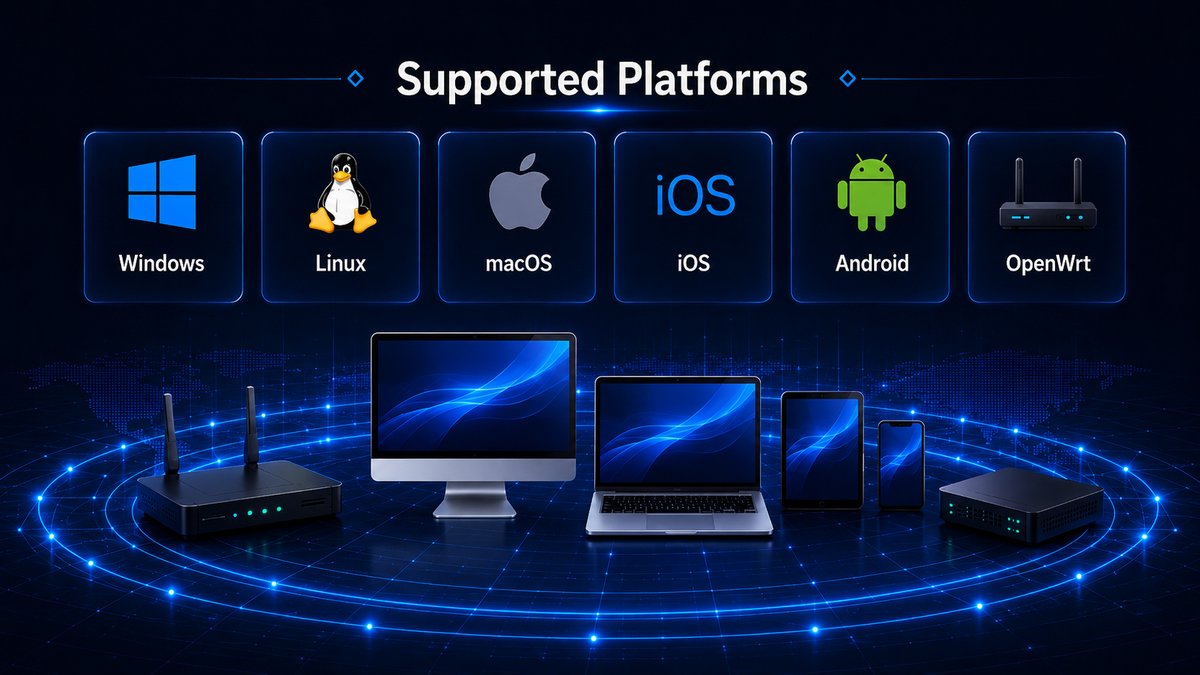 LinkFusion VPN multi-platform support